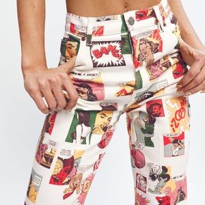 Reformation Comic Pants - Size 28 Short